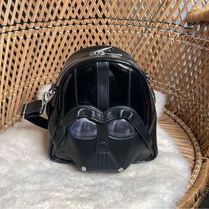 Darth Vader Helmet Crossbody Bag